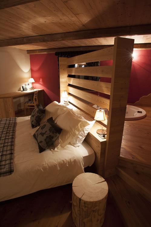 La Madonnina Del Gran Paradiso Wellness Hotel Cogne Szoba fotó